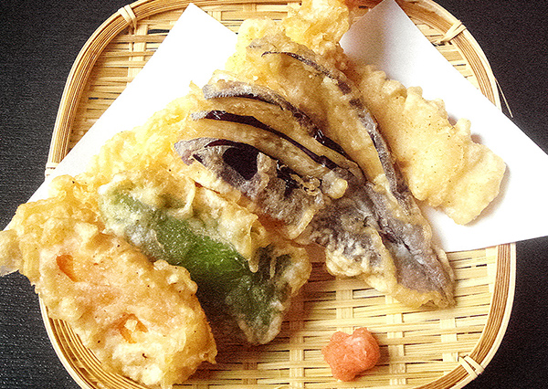 海老天ぷら盛合せ ハーフサイズ