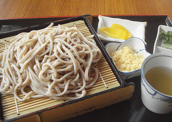 塩出汁せいろそば（冷）