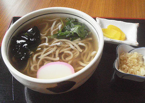 塩出汁そば（温）