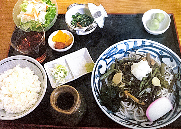 （冷）山菜蕎麦御膳