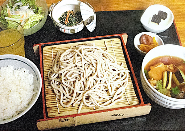 鶏（とり）せいろ蕎麦御膳