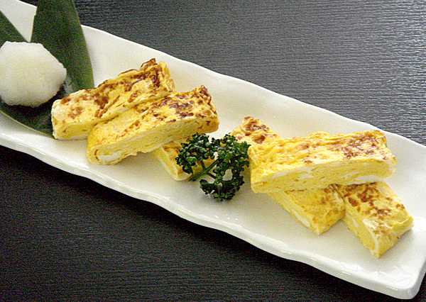 蕎麦屋の出汁巻き玉子