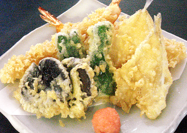 海老天ぷら盛り合わせ