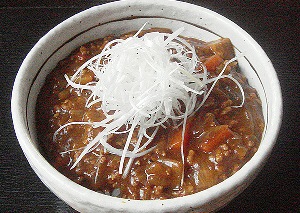 蕎麦屋のカレー丼