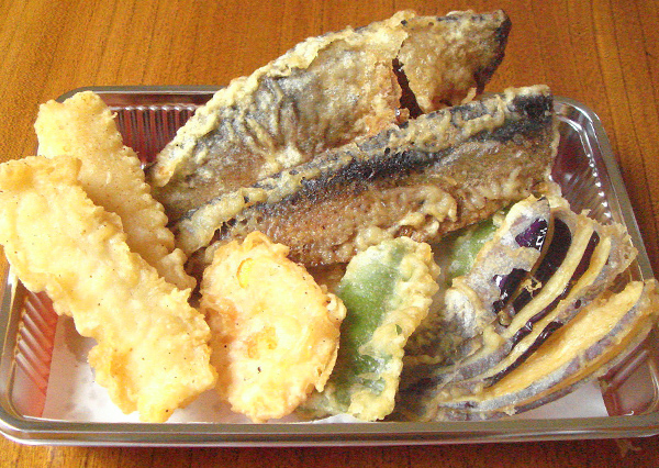 にしんの天ぷら盛合せ
